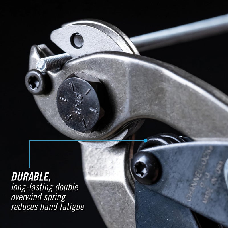 Channellock Wire Cutter 910 - Compound Joint Cable Cutting Tool - 9 In - Image 4